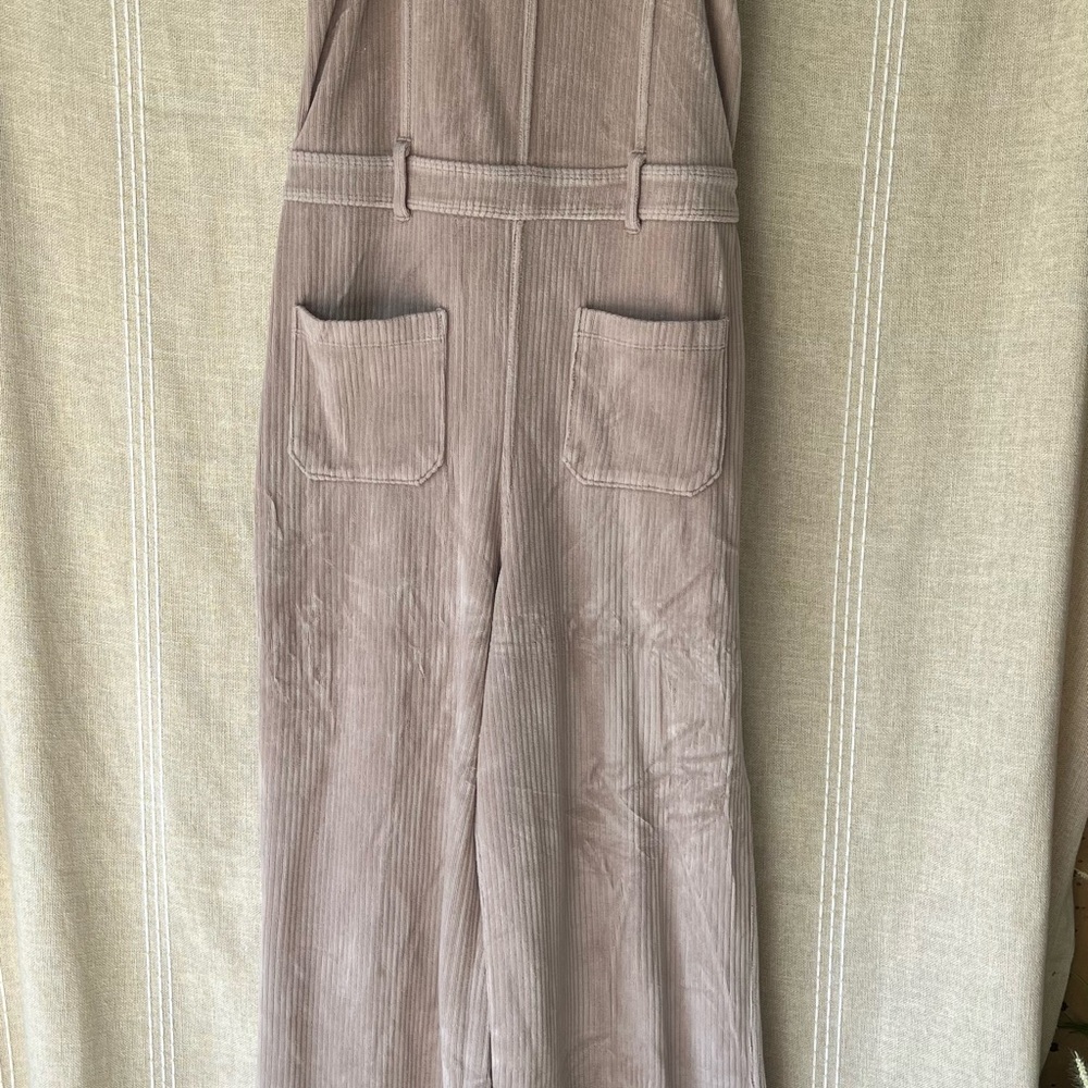 Abercrombie Kids Taupe Wide Leg overalls